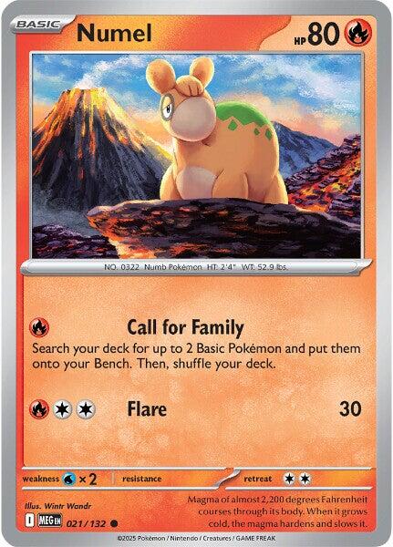 Numel (021/132) [Mega Evolution: Base Set] | Black Swamp Games