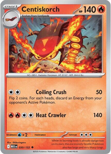 Centiskorch (030/132) [Mega Evolution: Base Set] | Black Swamp Games