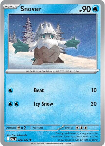 Snover (035/132) [Mega Evolutions: Base Set] | Black Swamp Games
