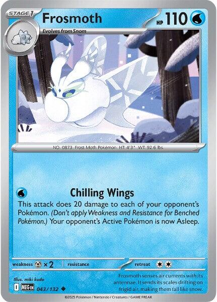 Frosmoth (043/132) [Mega Evolutions: Base Set] | Black Swamp Games