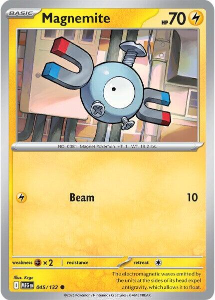 Magnemite (045/132) [Mega Evolutions: Base Set] | Black Swamp Games