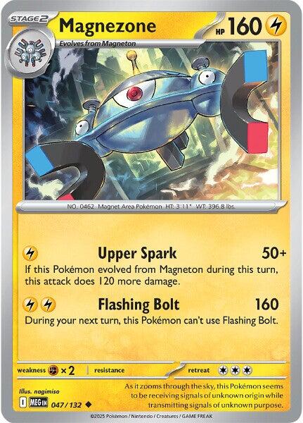 Magnezone (047/132) [Mega Evolutions: Base Set] | Black Swamp Games