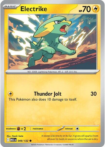 Electrike (049/132) [Mega Evolutions: Base Set] | Black Swamp Games