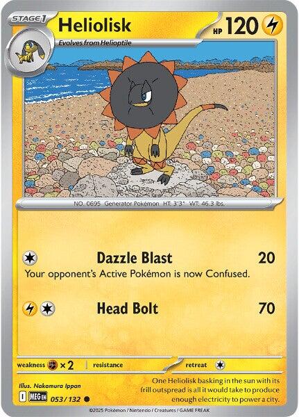 Heliolisk (053/132) [Mega Evolutions: Base Set] | Black Swamp Games