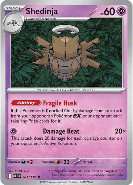Shedinja (061/132) [Mega Evolution: Base Set] | Black Swamp Games