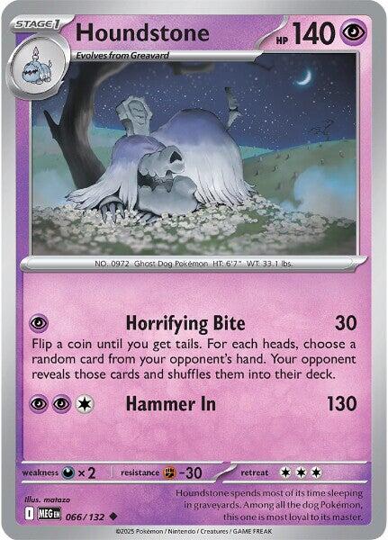 Houndstone (066/132) [Mega Evolutions: Base Set] | Black Swamp Games