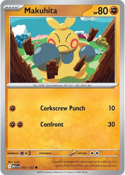 Makuhita (072/132) [Mega Evolutions: Base Set] | Black Swamp Games