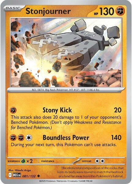 Stonjourner (081/132) [Mega Evolutions: Base Set] | Black Swamp Games