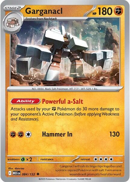 Garganacl (084/132) [Mega Evolutions: Base Set] | Black Swamp Games