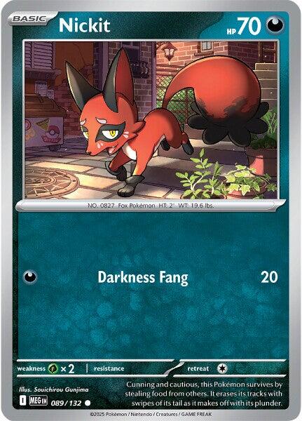Nickit (089/132) [Mega Evolutions: Base Set] | Black Swamp Games