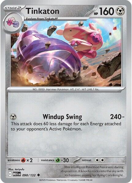 Tinkaton (098/132) [Mega Evolutions: Base Set] | Black Swamp Games