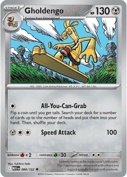 Gholdengo (099/132) [Mega Evolutions: Base Set] | Black Swamp Games