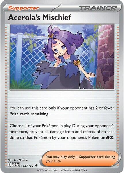 Acerola's Mischief (113/132) [Mega Evolutions: Base Set] | Black Swamp Games