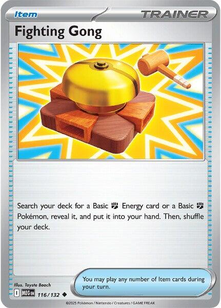 Fighting Gong (116/132) [Mega Evolutions: Base Set] | Black Swamp Games