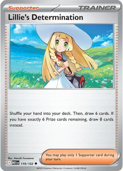 Lillie's Determination (119/132) [Mega Evolutions: Base Set] | Black Swamp Games