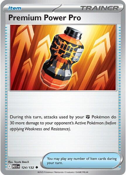 Premium Power Pro (124/132) [Mega Evolutions: Base Set] | Black Swamp Games