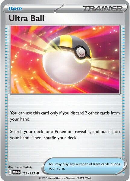 Ultra Ball (131/132) [Mega Evolutions: Base Set] | Black Swamp Games