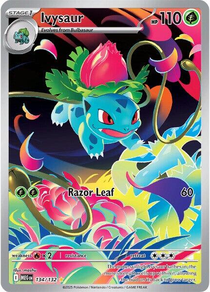 Ivysaur (134/132) [Mega Evolutions: Base Set] | Black Swamp Games