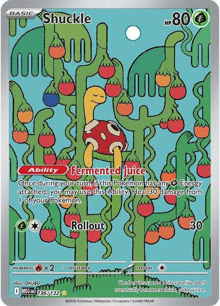 Shuckle (136/132) [Mega Evolutions: Base Set] | Black Swamp Games