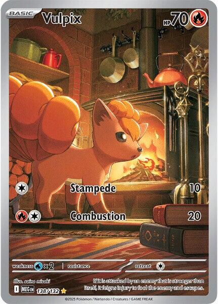 Vulpix (138/132) [Mega Evolutions: Base Set] | Black Swamp Games