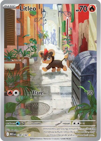 Litleo (139/132) [Mega Evolutions: Base Set] | Black Swamp Games