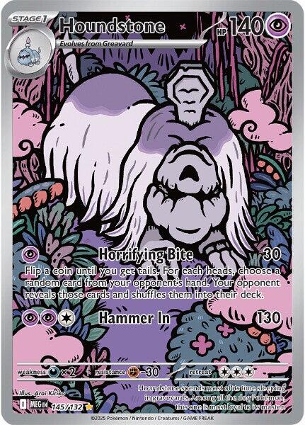 Houndstone (145/132) [Mega Evolutions: Base Set] | Black Swamp Games