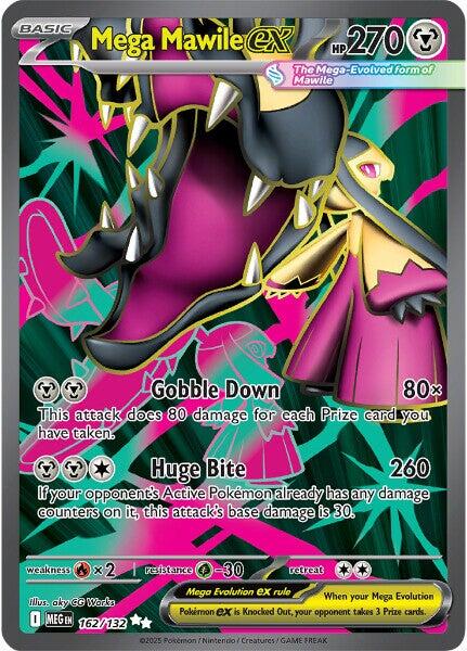 Mega Mawile ex (162/132) [Mega Evolutions: Base Set] | Black Swamp Games