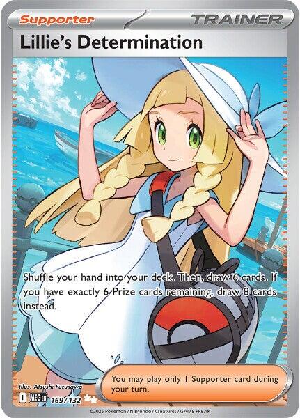 Lillie's Determination (169/132) [Mega Evolutions: Base Set] | Black Swamp Games