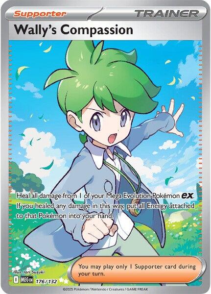 Wally's Compassion (176/132) [Mega Evolutions: Base Set] | Black Swamp Games