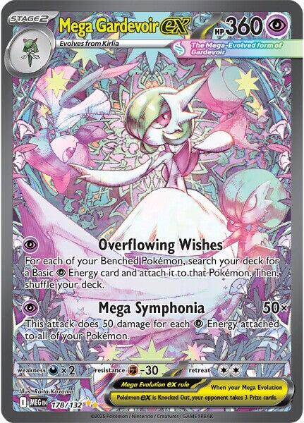 Mega Gardevoir ex (178/132) [Mega Evolutions: Base Set] | Black Swamp Games