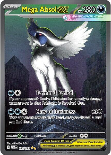 Mega Absol ex (180/132) [Mega Evolutions: Base Set] | Black Swamp Games