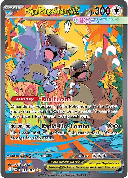 Mega Kangaskhan ex (182/132) [Mega Evolutions: Base Set] | Black Swamp Games