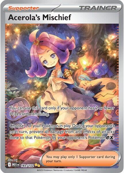 Acerola's Mischief (183/132) [Mega Evolutions: Base Set] | Black Swamp Games