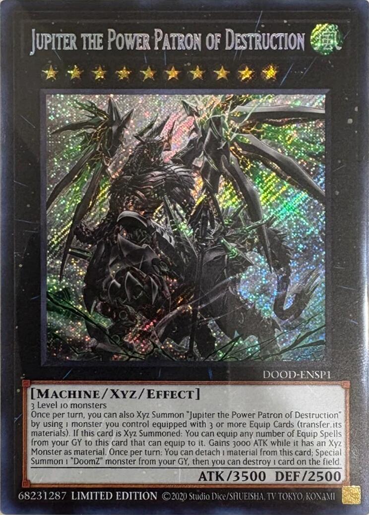 Jupiter the Power Patron of Destruction (SR) [DOOD-ENSP1] Ultra Rare | Black Swamp Games