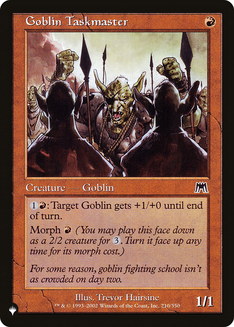 Goblin Taskmaster [The List] | Black Swamp Games