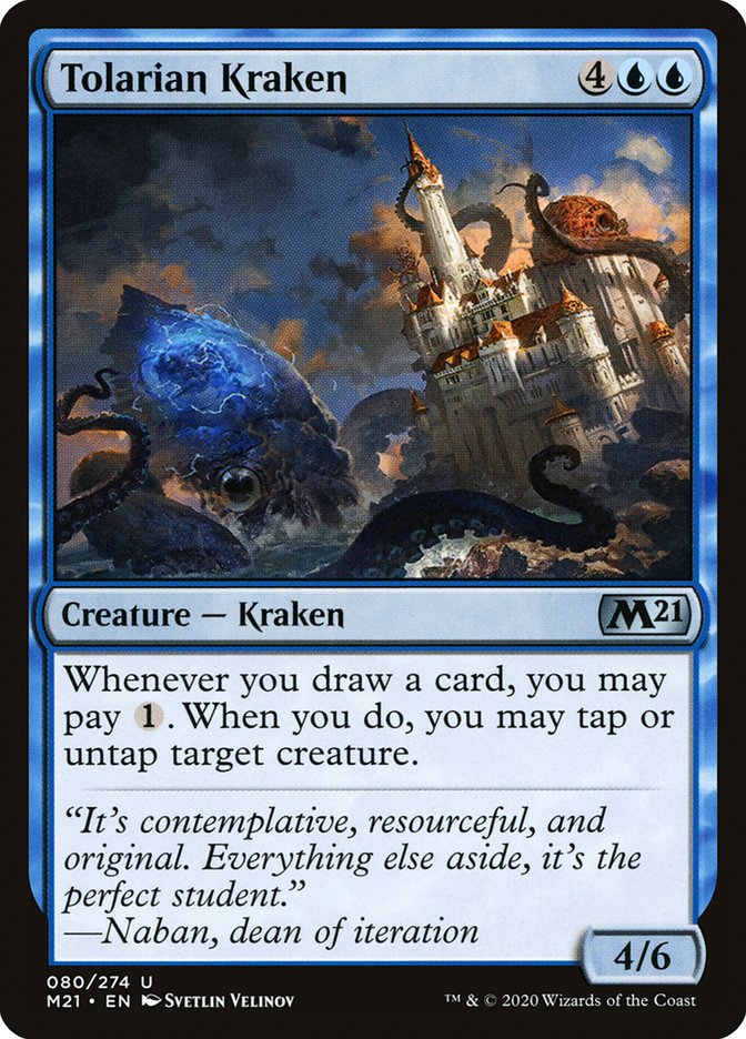 Tolarian Kraken [Core Set 2021] | Black Swamp Games