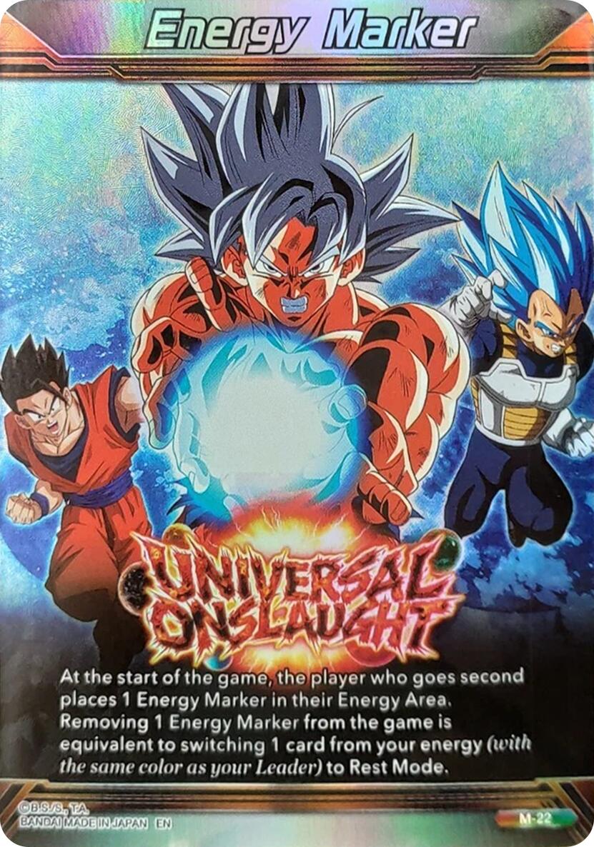 Energy Marker - Universal Onslaught (Silver) (M-22) [Prismatic Clash] | Black Swamp Games