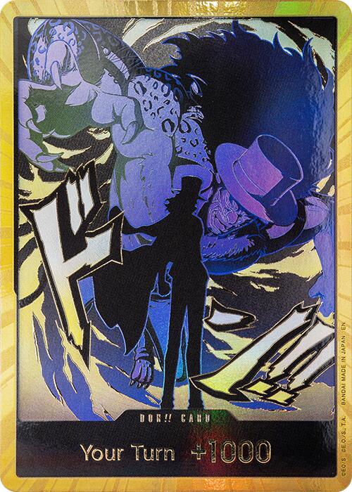 DON!! Card (Rob Lucci) (Gold) [Premium Booster -The Best- Vol. 2] | Black Swamp Games