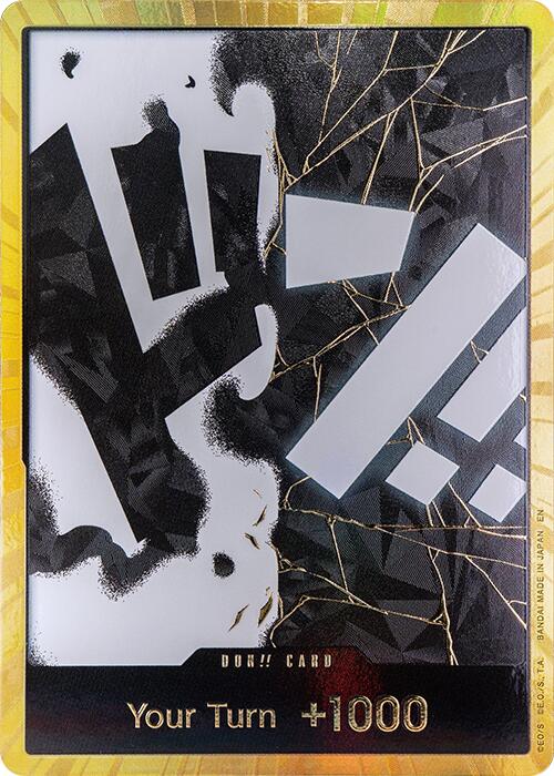 DON!! Card (Teach) (Gold) [Premium Booster -The Best- Vol. 2] | Black Swamp Games