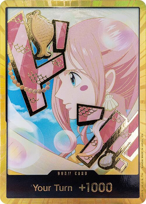 DON!! Card (Shirahoshi) (Gold) [Premium Booster -The Best- Vol. 2] | Black Swamp Games