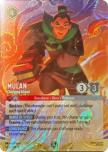 Mulan - Charging Ahead (3) [Promo Cards] | Black Swamp Games