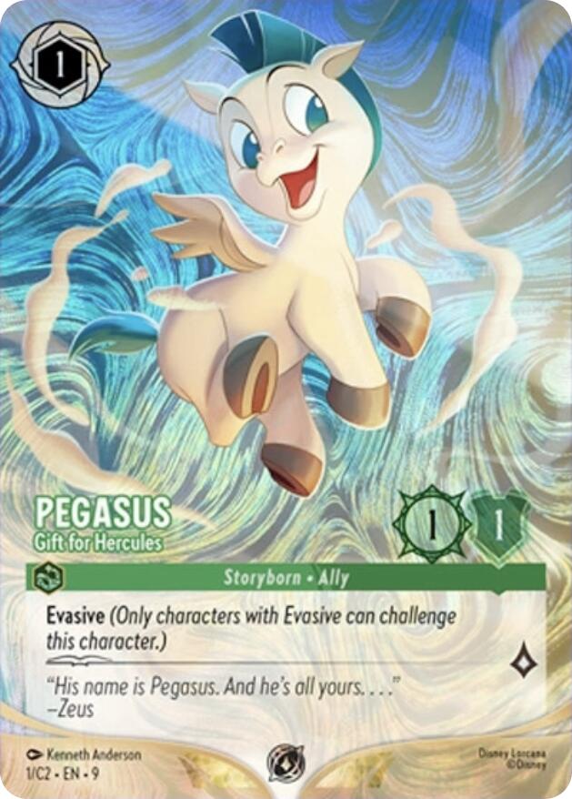 Pegasus - Gift for Hercules (1) [Promo Cards] | Black Swamp Games