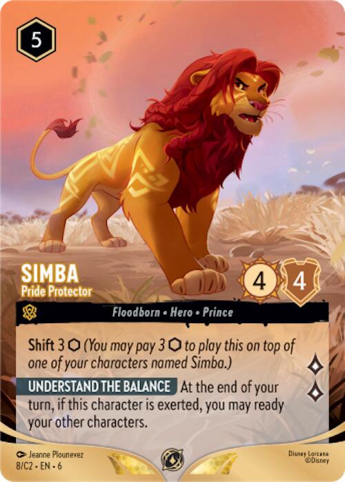 Simba - Pride Protector (8) [Promo Cards] | Black Swamp Games