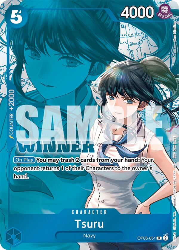 Tsuru (Winner Pack 2025 Vol. 4) [One Piece Promotion Cards] | Black Swamp Games