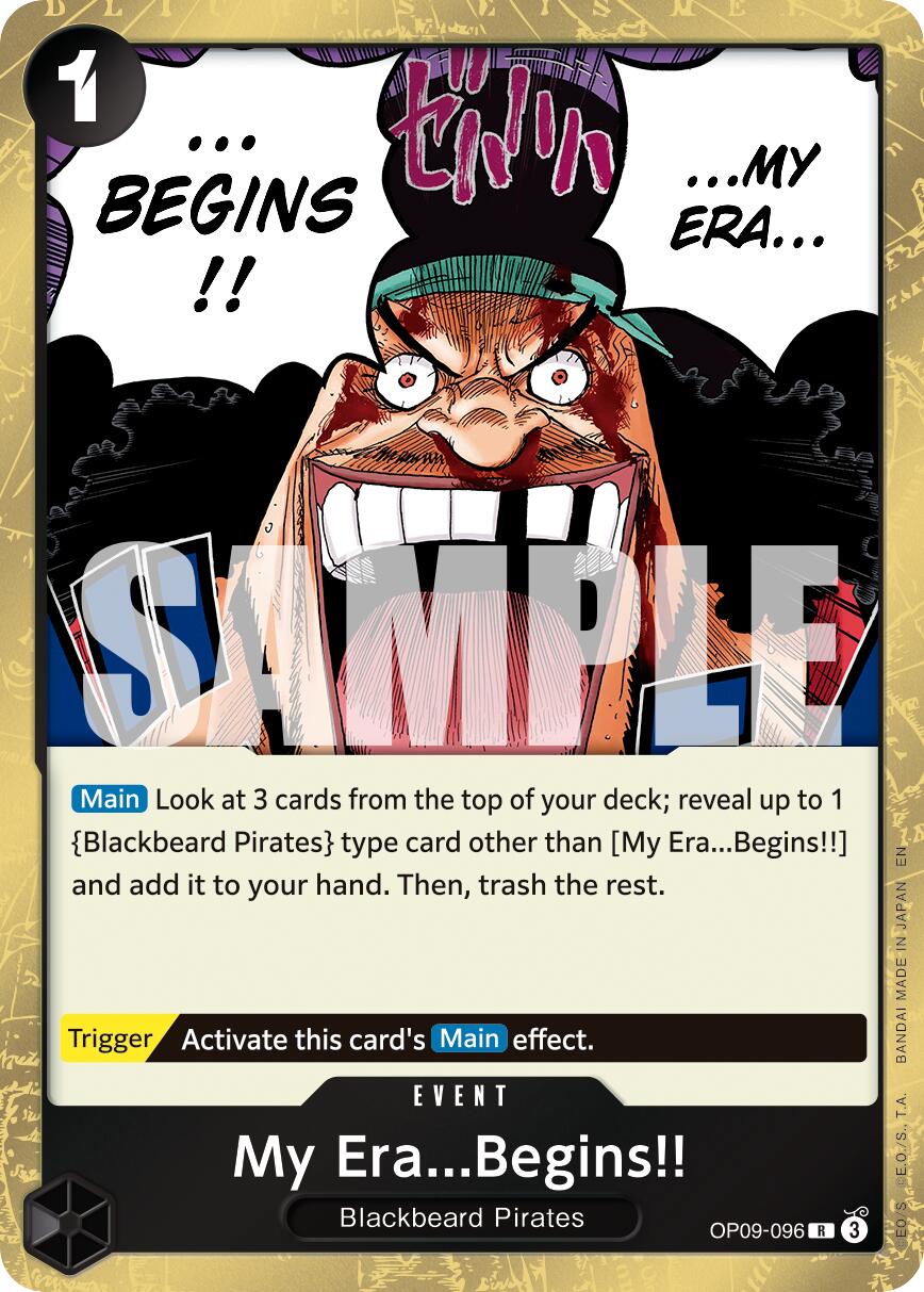 My Era...Begins!! (Reprint) [Premium Booster -The Best- Vol. 2] | Black Swamp Games