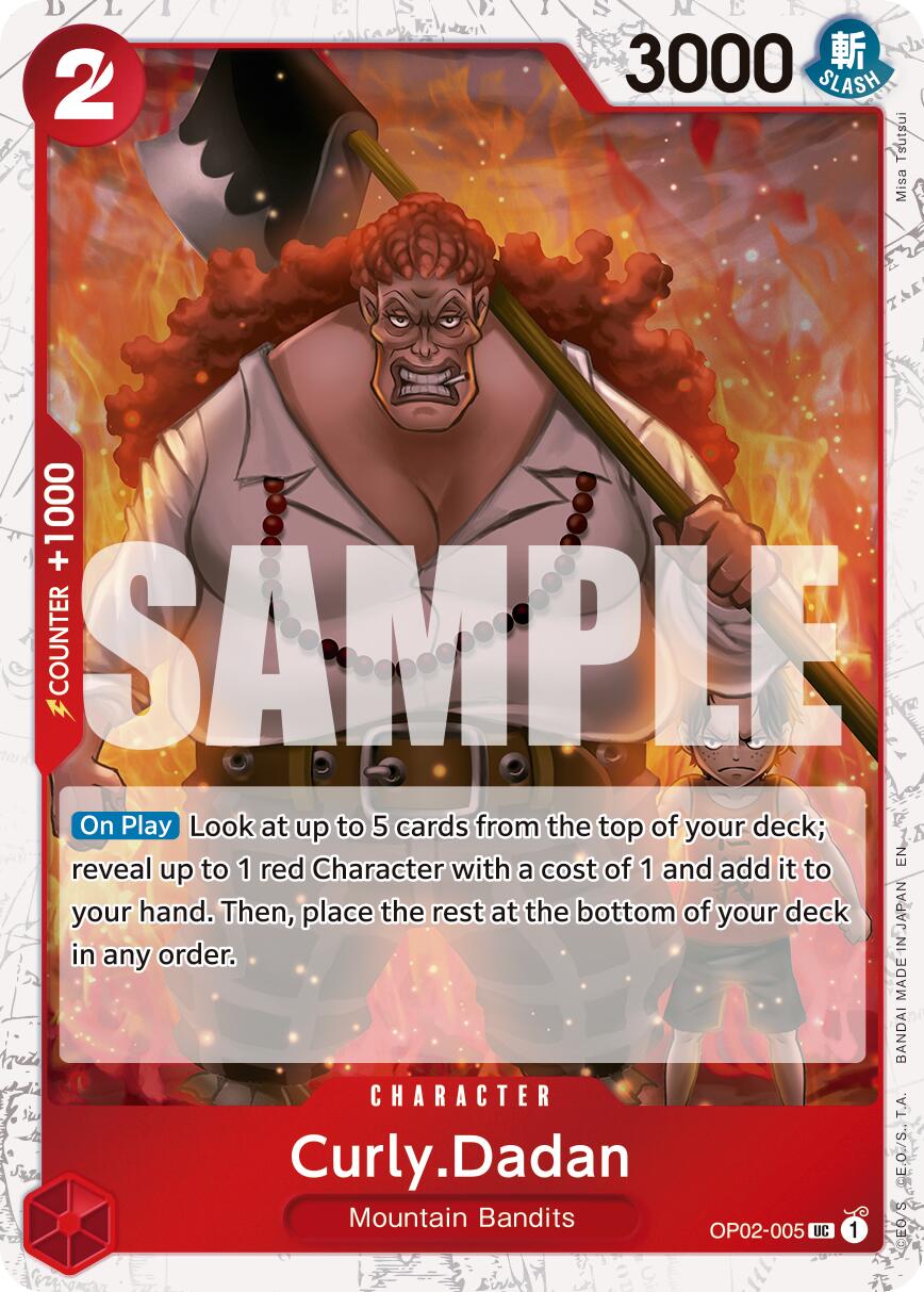 Curly.Dadan (Pirate Foil) [Premium Booster -The Best- Vol. 2] | Black Swamp Games