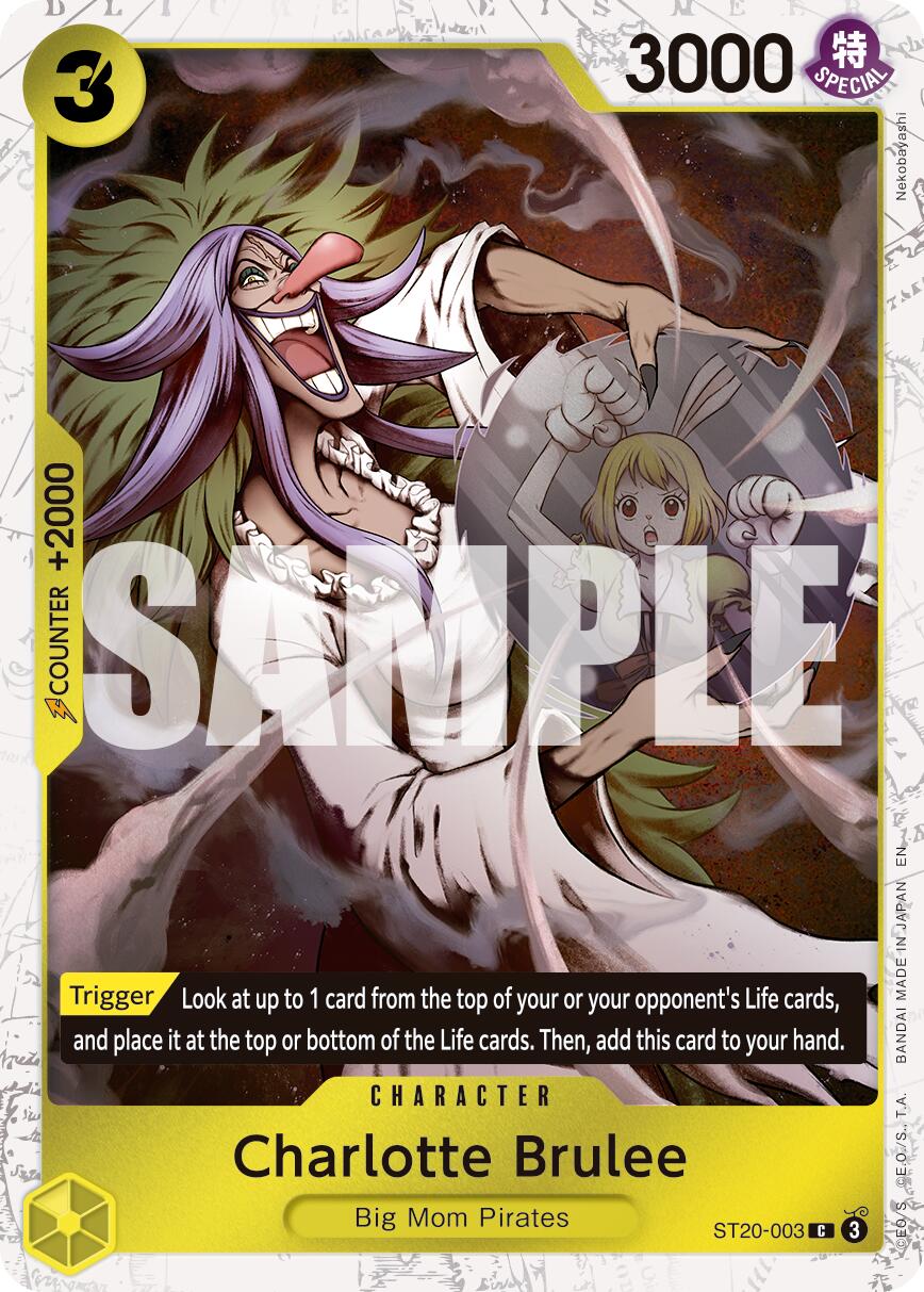 Charlotte Brulee (Pirate Foil) [Premium Booster -The Best- Vol. 2] | Black Swamp Games