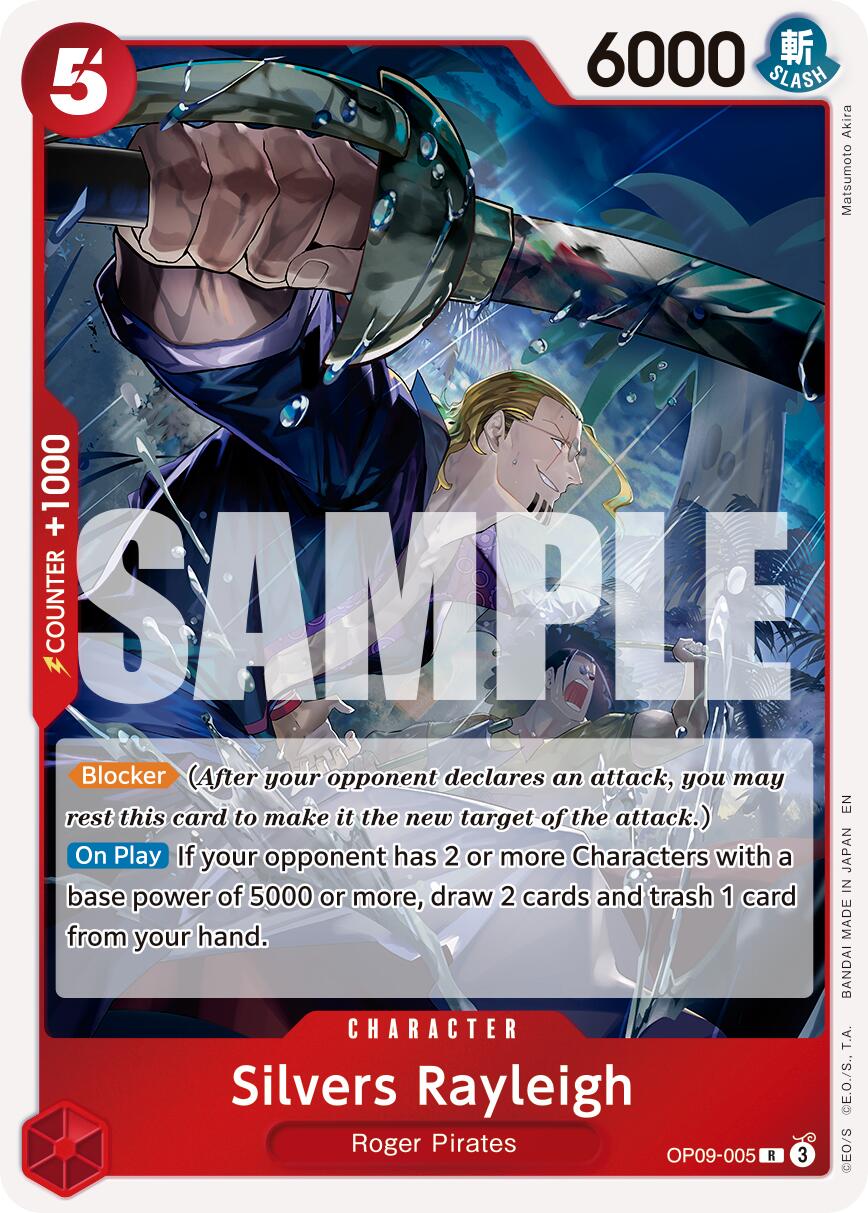 Silvers Rayleigh (OP09-005) (Reprint) [Premium Booster -The Best- Vol. 2] | Black Swamp Games