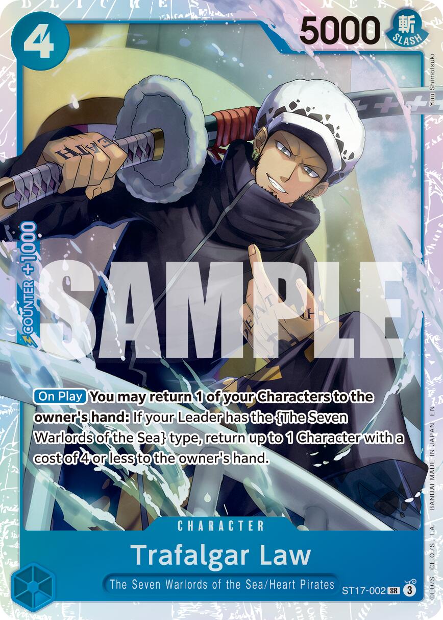 Trafalgar Law (ST17-002) (Reprint) [Premium Booster -The Best- Vol. 2] | Black Swamp Games