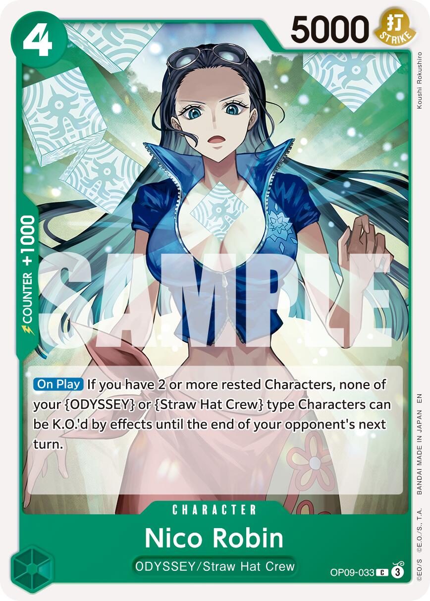 Nico Robin (OP09-033) (Reprint) [Premium Booster -The Best- Vol. 2] | Black Swamp Games